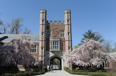 South face of Downes Clock Tower.