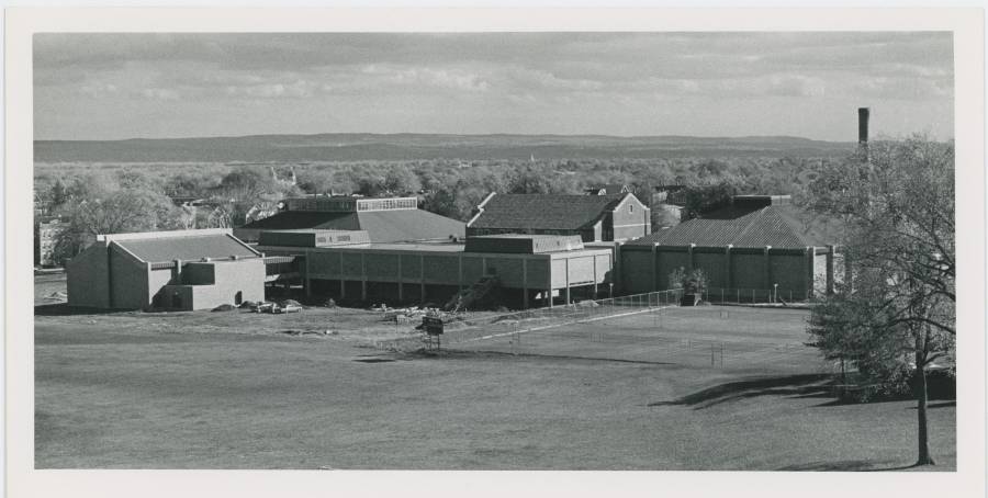 Title: Ferris Athletic Center and athletic fields, Memorial Field House,...